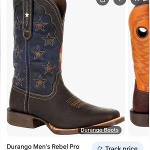 Durango Rebel boots. Size in picture. Brand new. Too small.